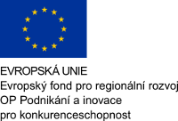 Evropská unie - evropský fond pro regionální rozvoj, operační program podnikání a inovace pro konkurenceshopnost